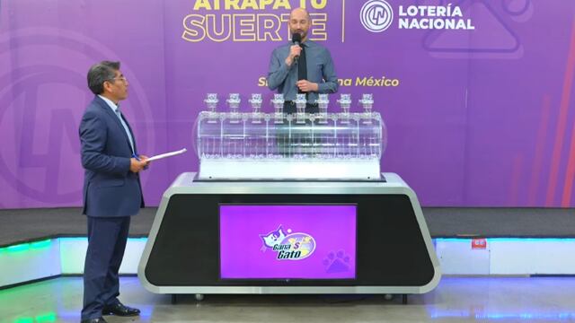 Resultados Sorteo Gana Gato 2832 de Lotería Nacional: Ganadores de hoy 27 de marzo