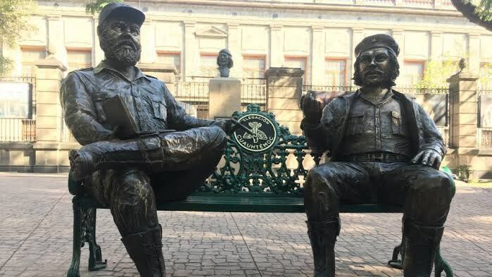 En 2020, pidieron retirar estatuas de Fidel Castro y el ‘Che’ Guevara de la CDMX