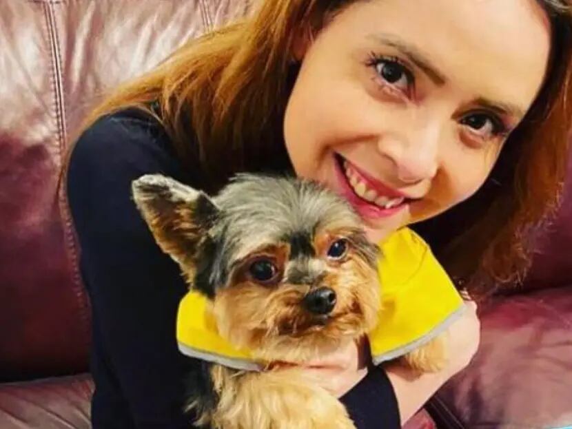El perrito de Maryfer Centeno, Yorkie, ha muerto