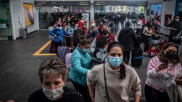 Retrasos de vuelos en aeropuerto