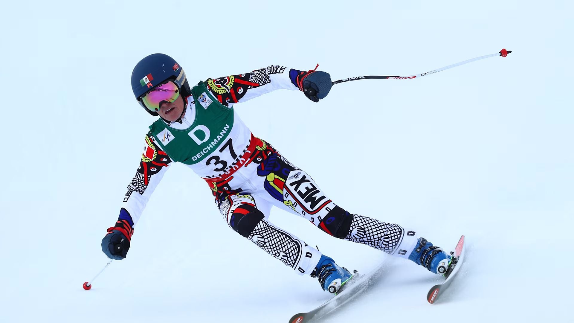 Sarah Schleper, esquiadora mexicana.