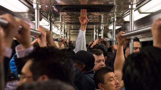 Metro en la Ciudad de México