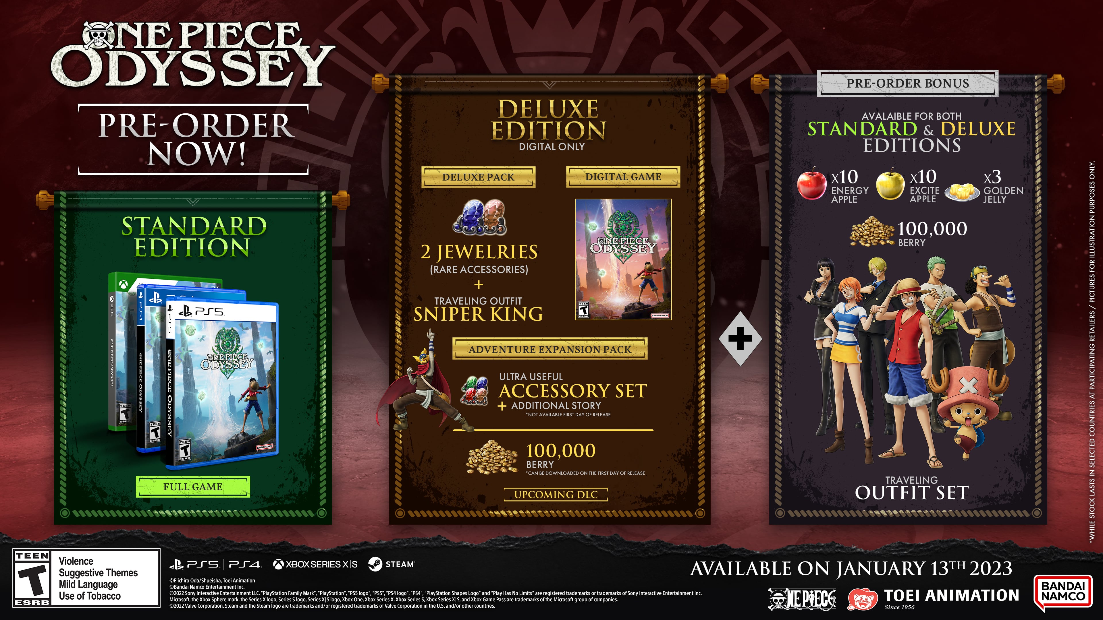 Deluxe Edition One Piece Odyssey