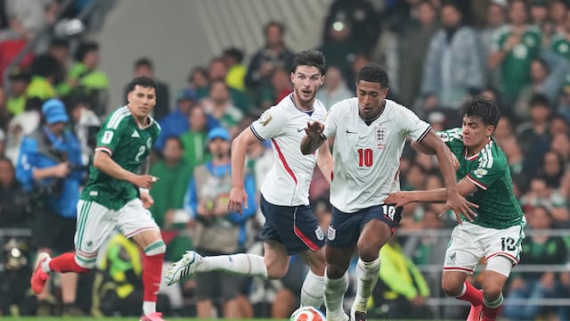 El gesto de Jude Bellingham con Gilberto Mora tras el México vs Inglaterra.