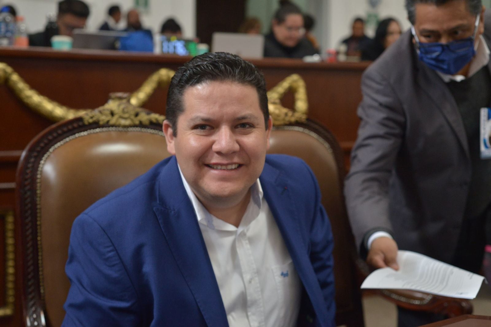 Octavio Rivero, candidato de Morena por la alcaldía Milpa Alta