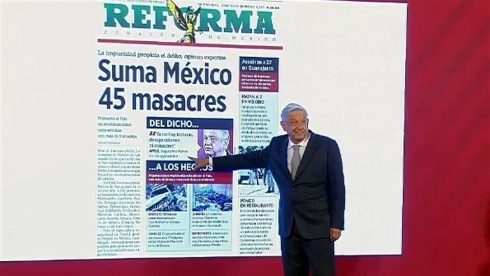 Mito 21: “En México ya no hay masacres”