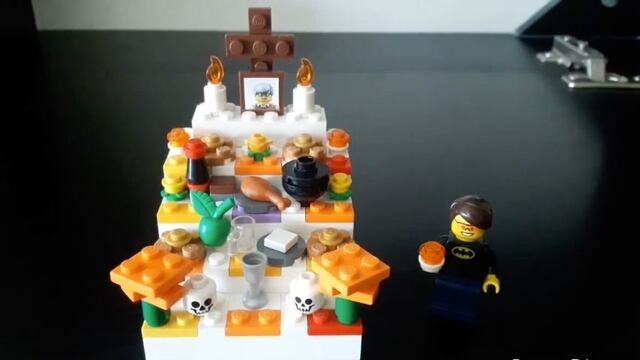altar de muertos de LEGO