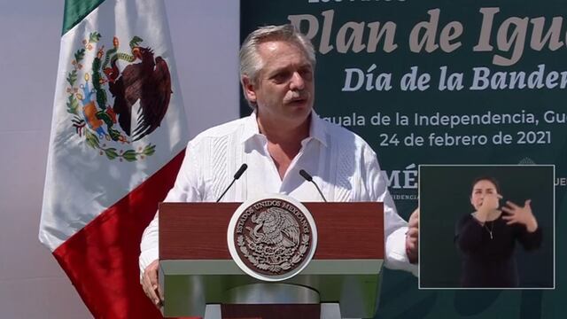 Alberto Fernandez Plan de Iguala