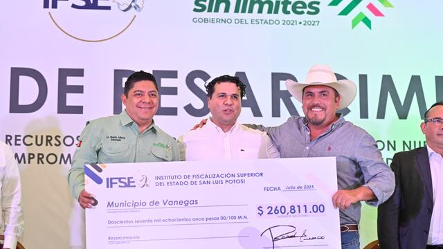 Ricardo Gallardo devolvió dinero a San Luis Potosí