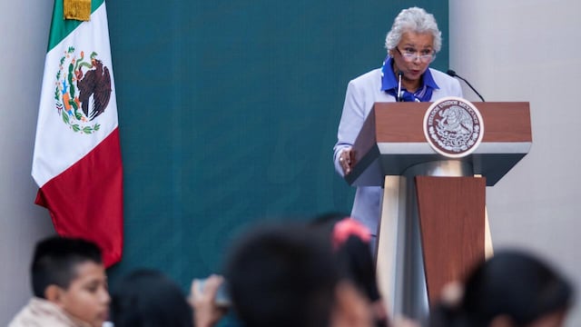 Olga Sánchez Cordero.