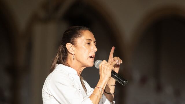 Claudia Sheinbaum en sus recorridos como corcholata de Morena