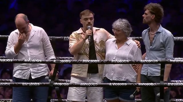 Gaspi recibe homenaje en La Velada del Año