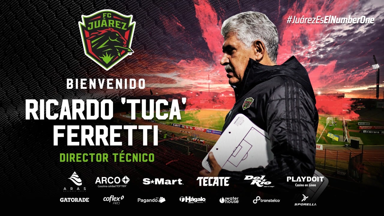 Tuca Ferretti llega al FC Juárez