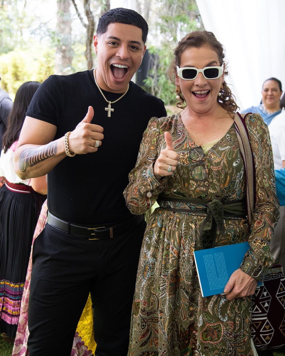 Eduin Caz y Beatriz Gutiérrez Müller