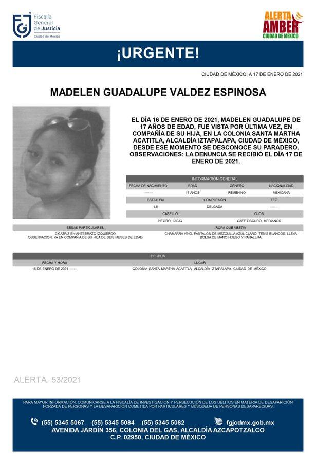 Ficha de búsqueda de Madelen