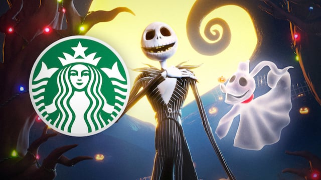 Vaso Starbucks de El Extraño Mundo de Jack