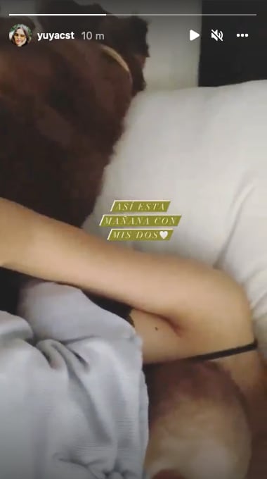 Yuya amanece con Mar y Majo en su regazo