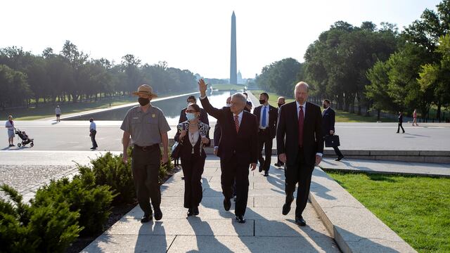 AMLO en Washington