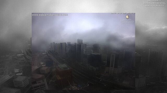 Autoridades del Distrito Federal alertaron a los conductores de la capital por las fuertes lluvias.