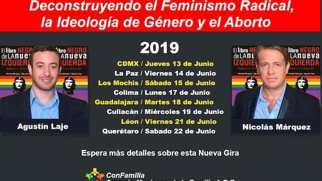 Consejo Mexicano de la Familia promueve discurso de odio con ciclo de conferencias