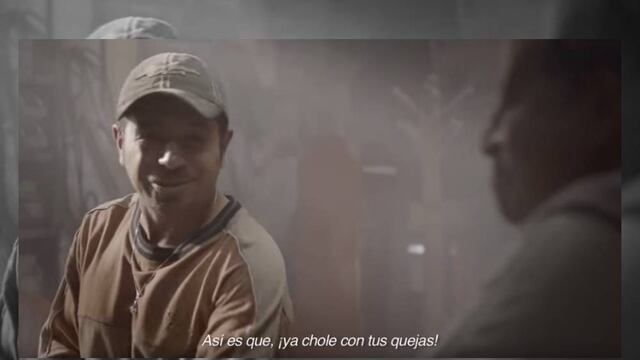 En el spot se observa a un par de carpinteros trabajando en un taller mientras escuchan un promocional que dice “las reformas estructurales ya están dando resultados”, ocasión que aprovecha uno de ellos para señar lo reiterativo de las campañas del gobierno federal.