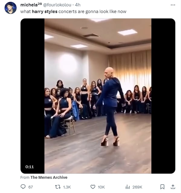 Memes por Harry Styles pelón