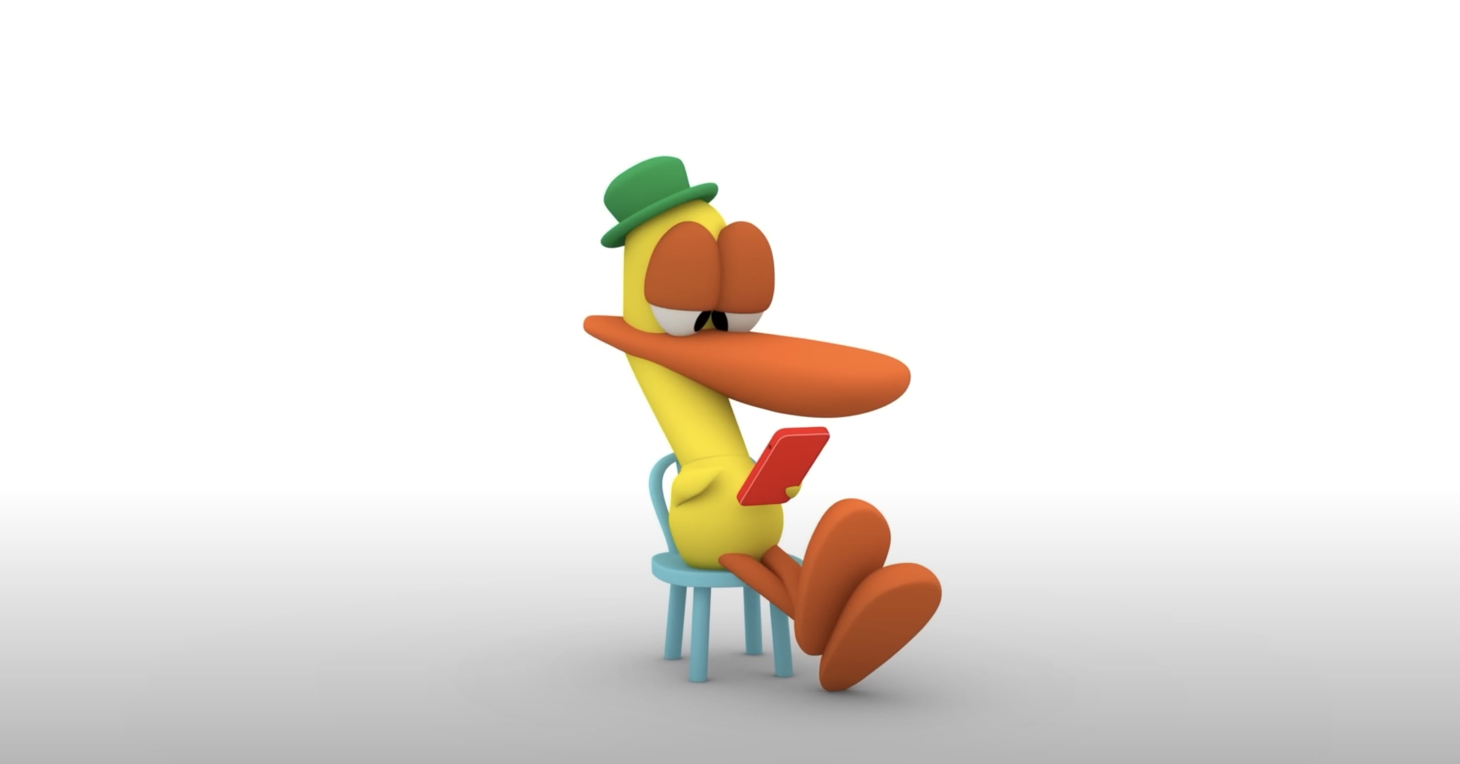 El teléfono viral de Pato y Pocoyó