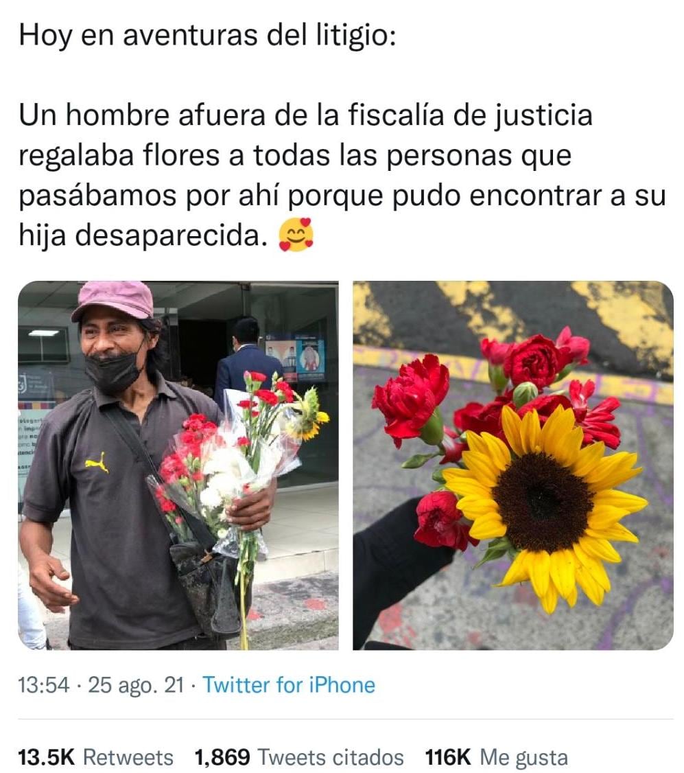 Fotos que se compartieron en redes