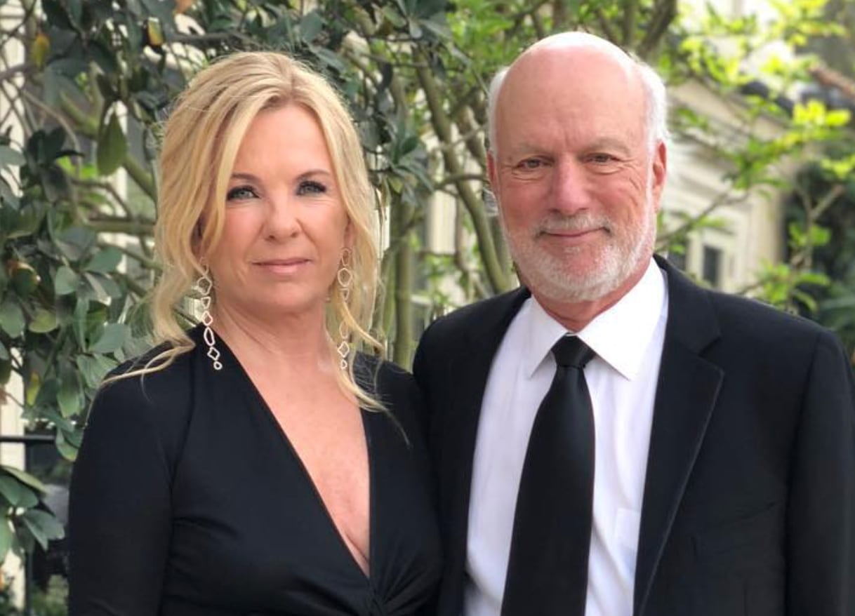 James Burrows y su esposa, Debbie