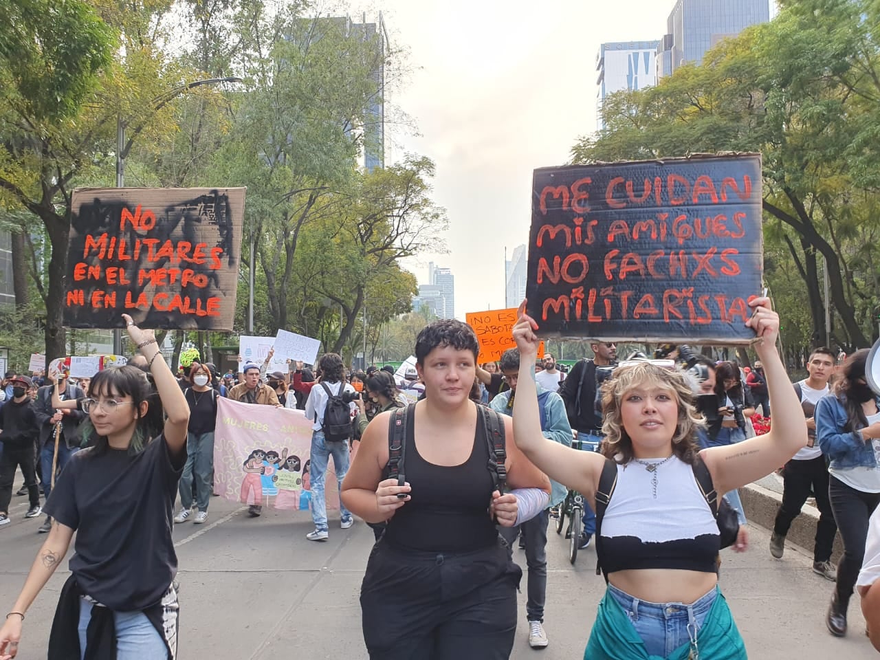 Marcha contra la Guardia Nacional en el Metro en vivo: se manifiestan contra la “militarización” en el Sistema de Transporte Colectivo; Martí Batres reporta presencia de bloques negros y destrozos