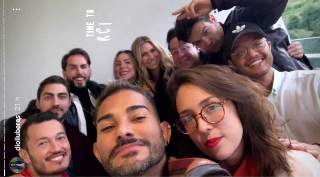 Publicación de Dio Lluberes en Instagram