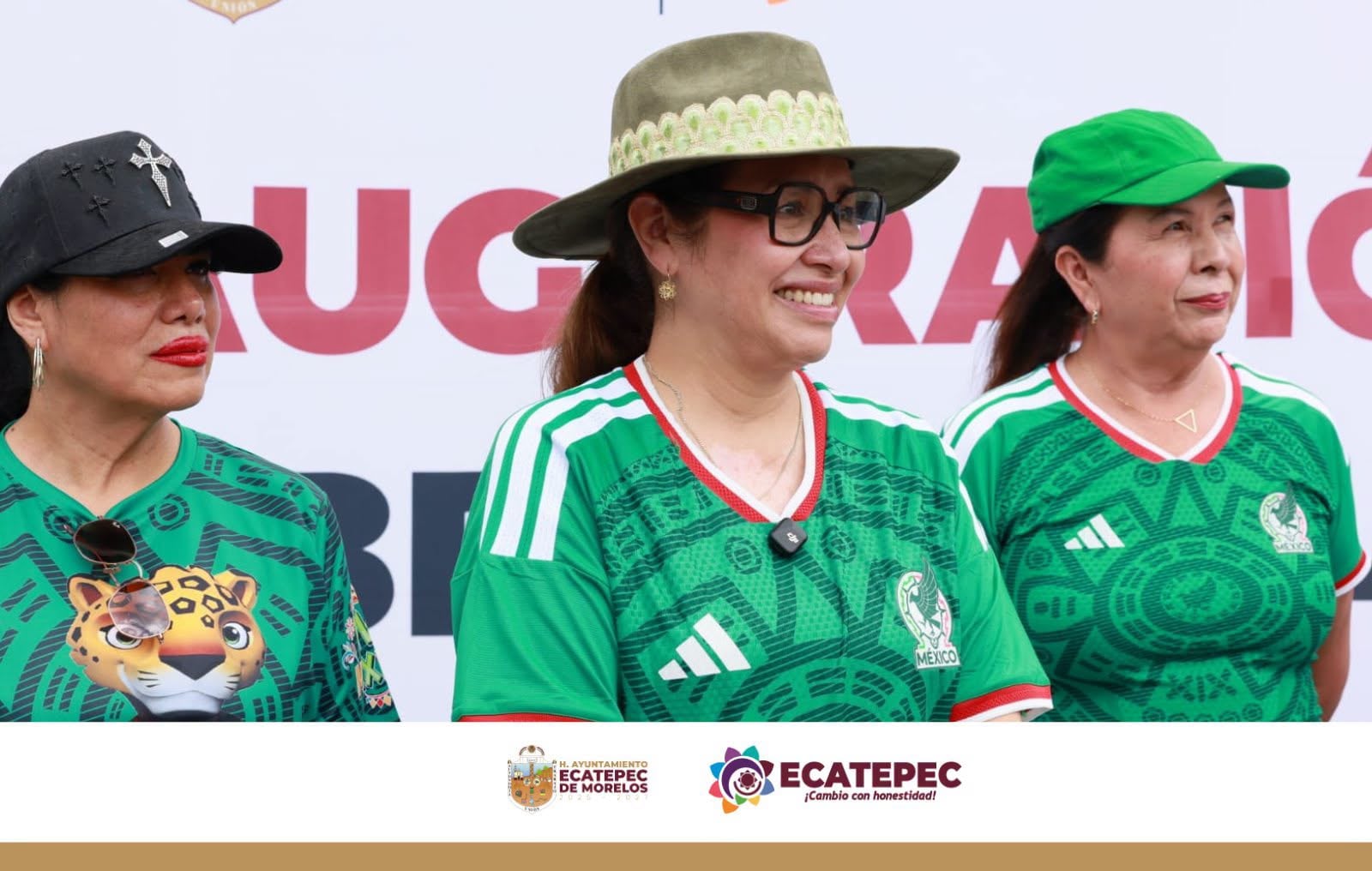 La presidenta municipal de Ecatepec, Azucena Cisneros Coss, entregó la rehabilitación integral del Boulevard Quetzalcóatl en Ciudad Azteca.