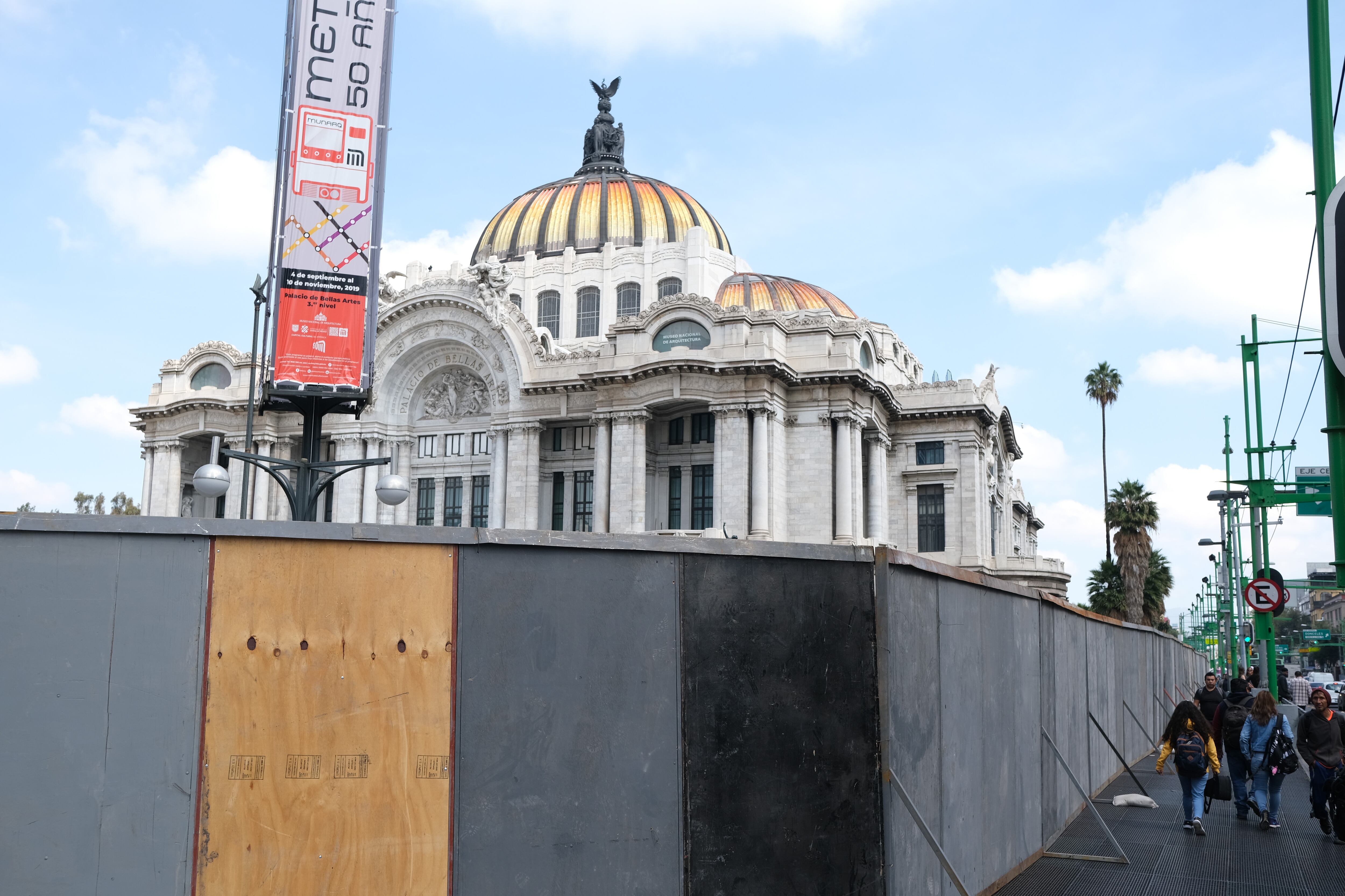 Resguardo de Palacio de Bellas Artes.
