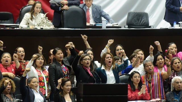 Diputadas celebran aprobación de la ley 3 de 3