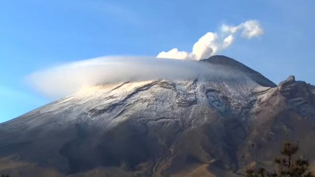 Volcán Popocatépetl el 14 de agosto