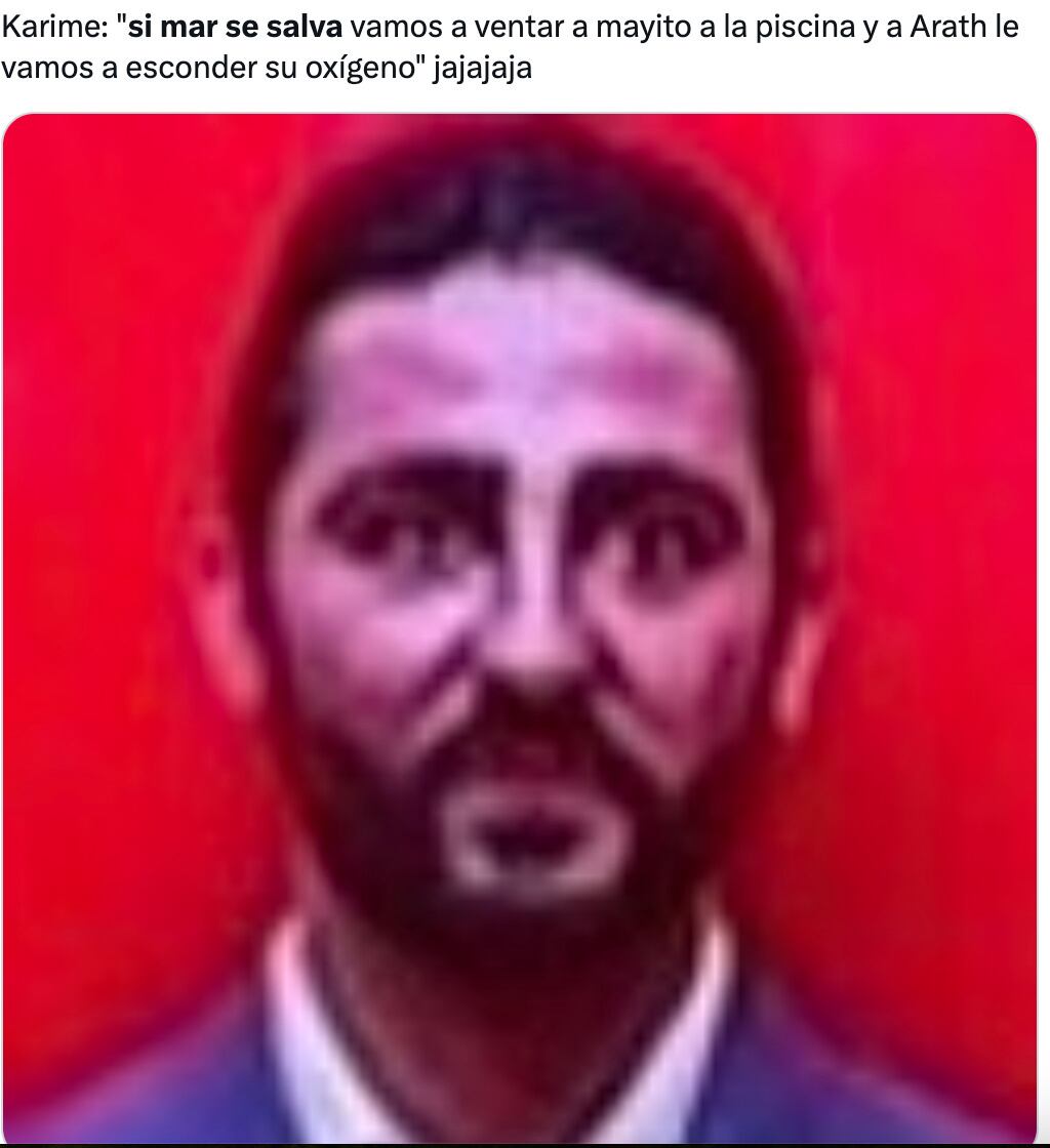 Karime Pindter inspira memes de "si mar se salva" en La Casa de los Famosos México 2024