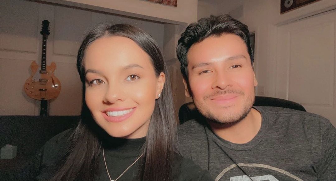 Sarita Sosa con su esposo Yimmy.