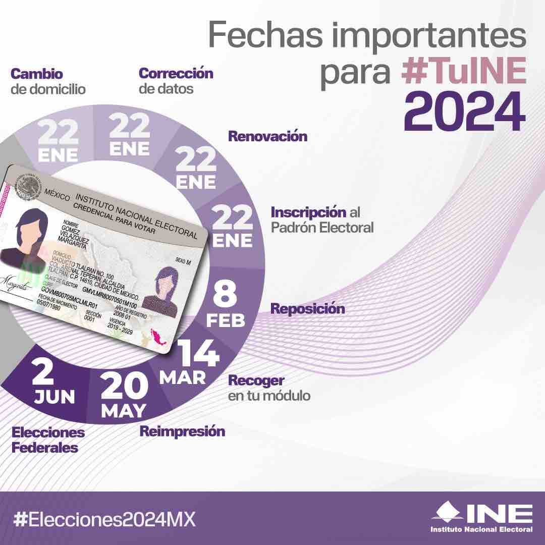 Reposición del INE 2024