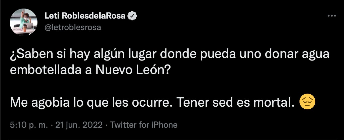 En CDMX se solidarizan con Nuevo León y quieren donarles agua ante la crisis que padecen