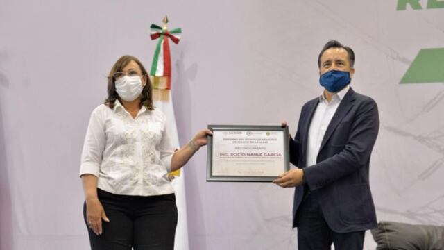 Rocío Nahle y Cuiltláhuac García