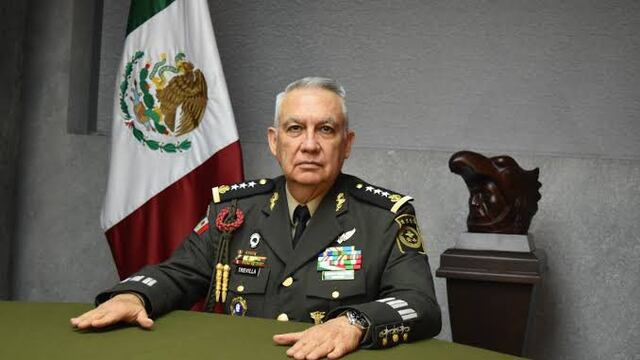Ricardo Trevilla Trejo, titular de Sedena con Claudia SHeinbaum