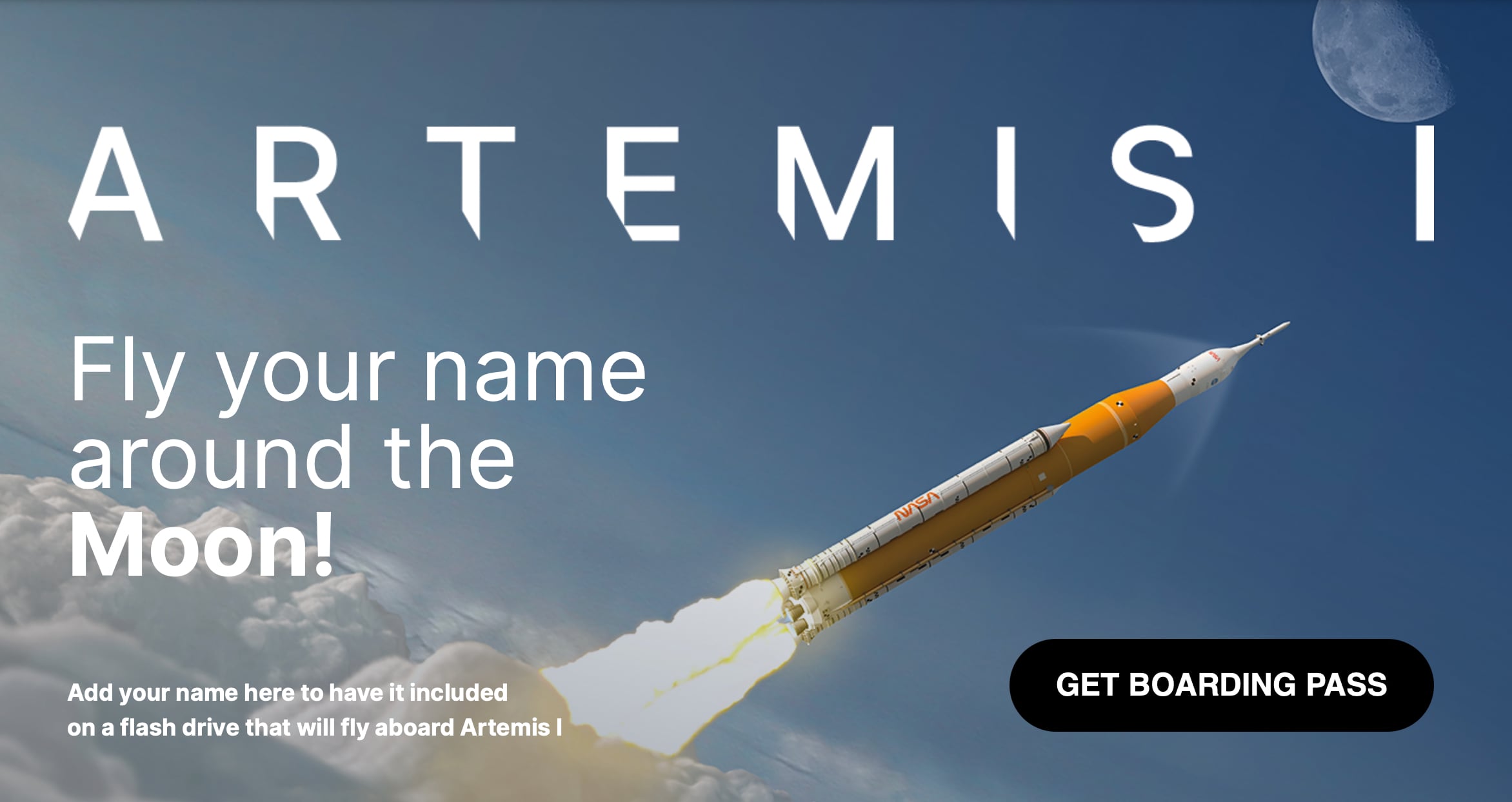 Así es como la NASA enviará tu nombre a la Luna en la misión Artemis I