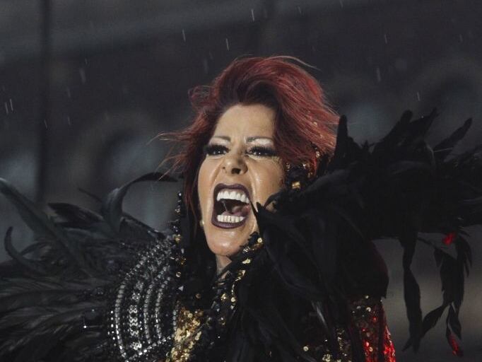 Alejandra Guzmán, cantante.