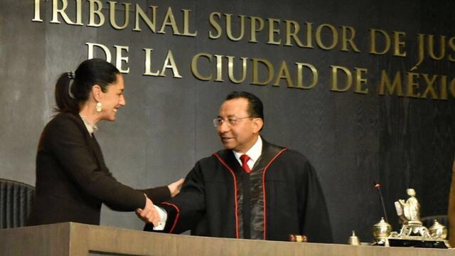 La presidenta y el magistrado