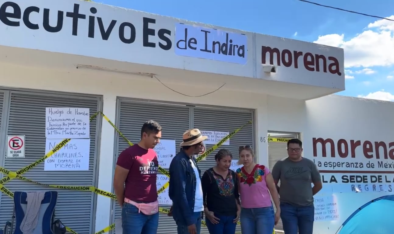 Huelga de Hambre en Morena