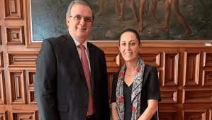 Marcelo Ebrard y Claudia Sheinbaum