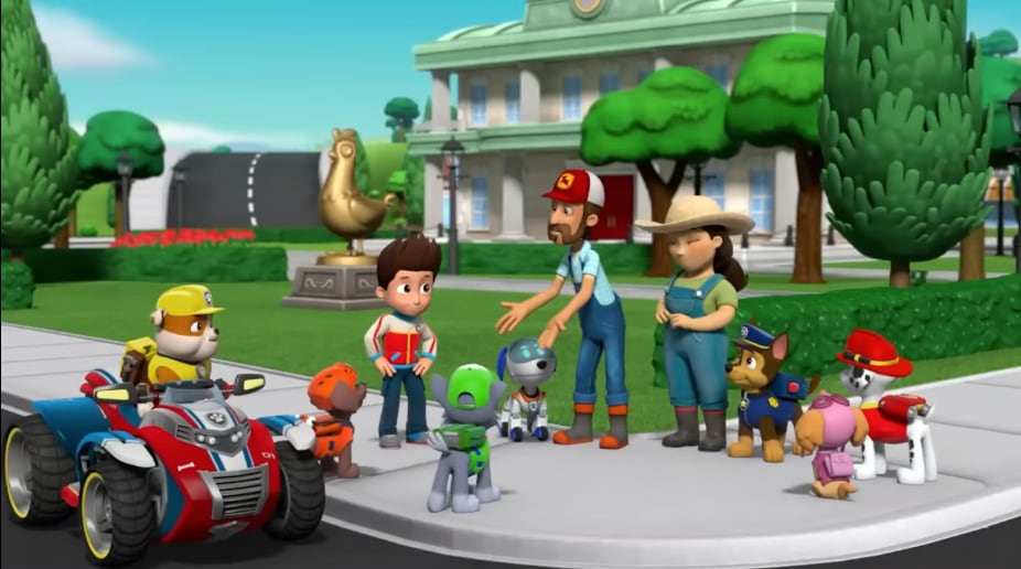 Paw Patrol por el Día Mundial del Paseo