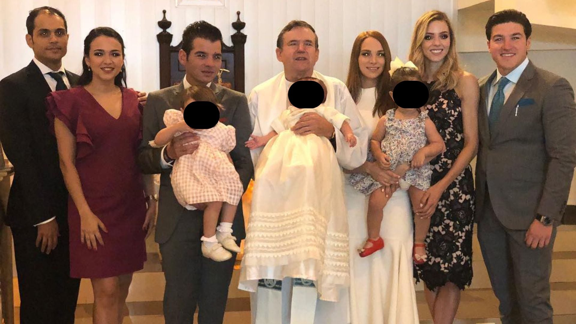 Samuel García es padrino de uno de los hijos de Miguel Flores