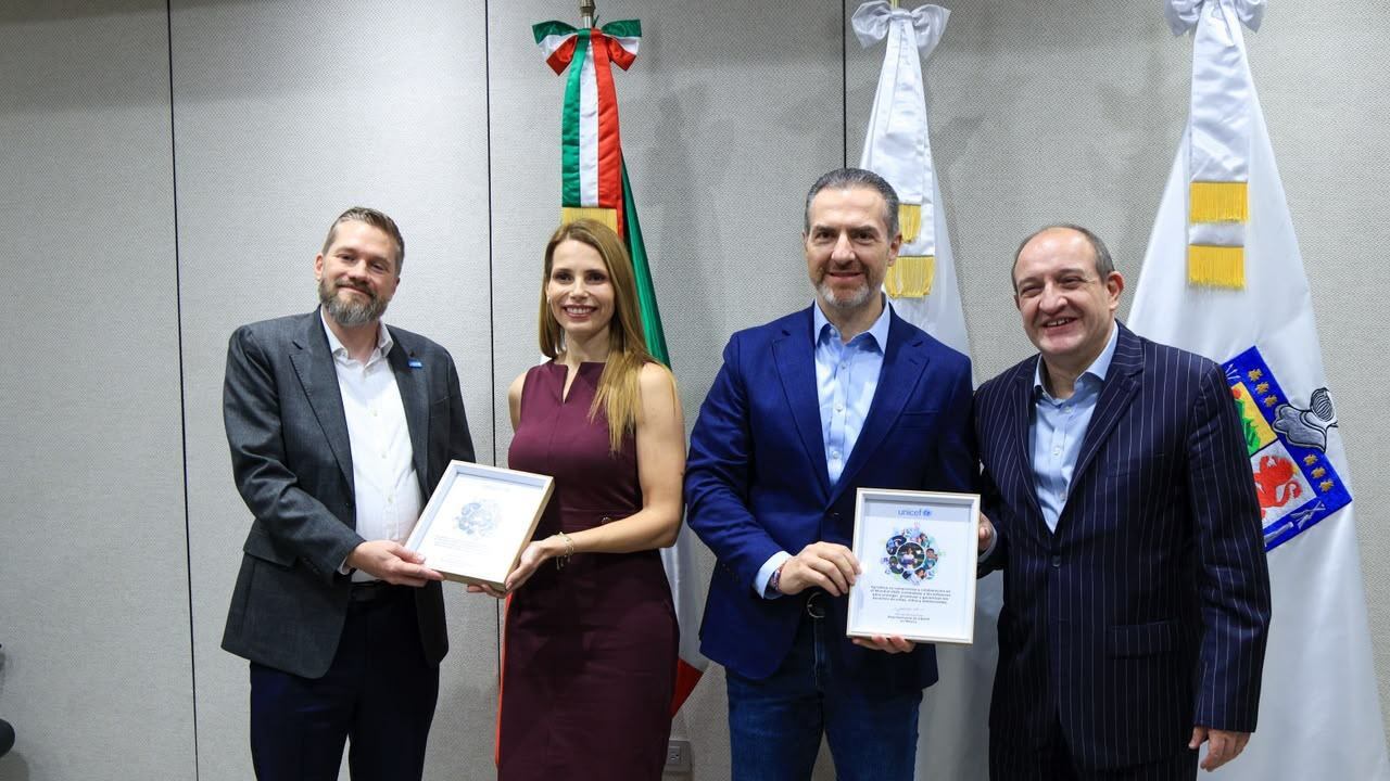 UNICEF reconoce acciones del gobierno de Monterrey para proteger a la infancia en el Mundial