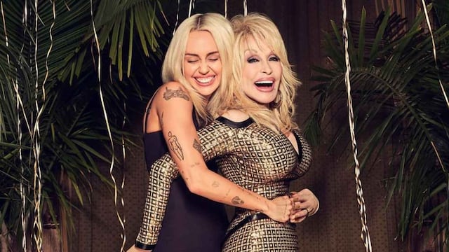 Miley Cyrus y Dolly Parton